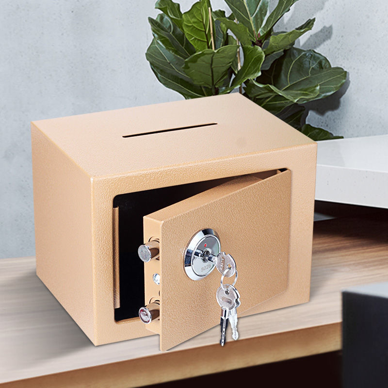 Adult deposit money can enter the safe house with the safe lock…