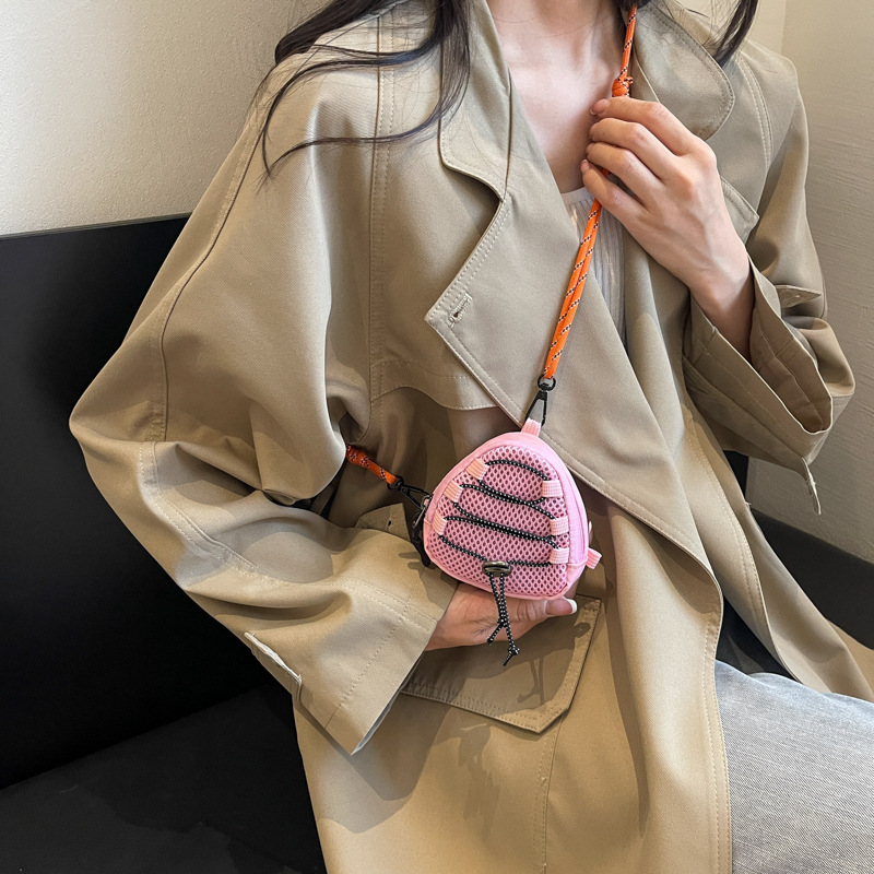 Coreana, bolso de hombro para niños y niñas, estilo extranjero, mini moda, bolso de auriculares para niños, nuevo bolso de cuello para niños.
