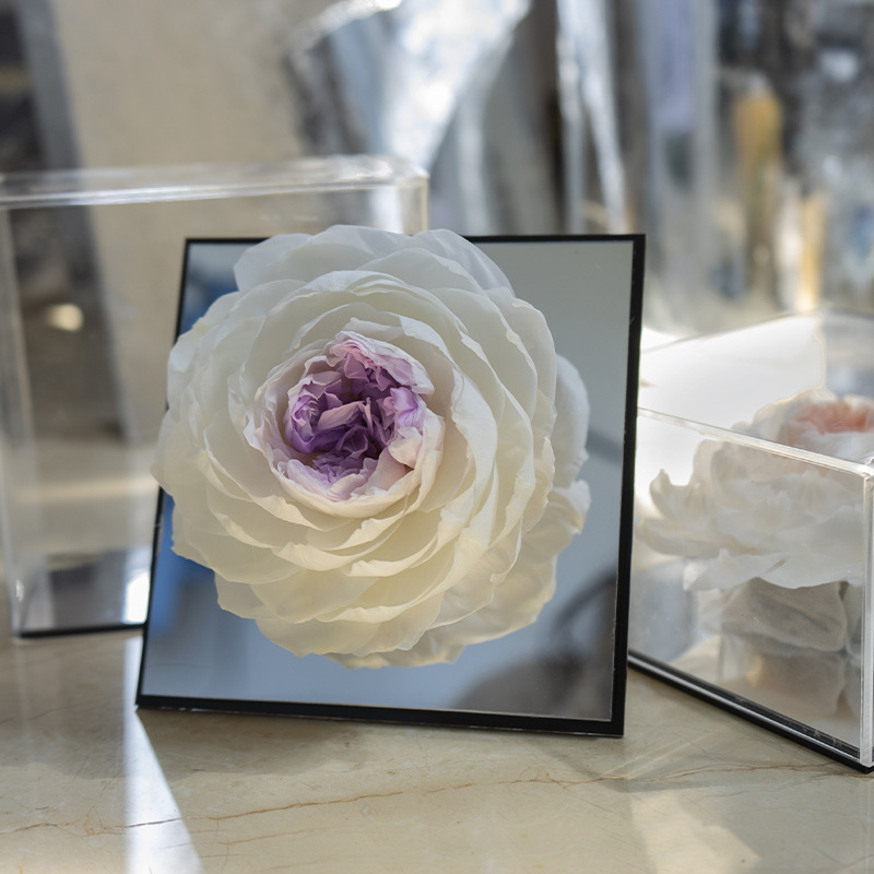 Flores de peonía imortales de flores de peonía pesada gigante con flores europeas de rosa de San Valentín diy hecha a mano