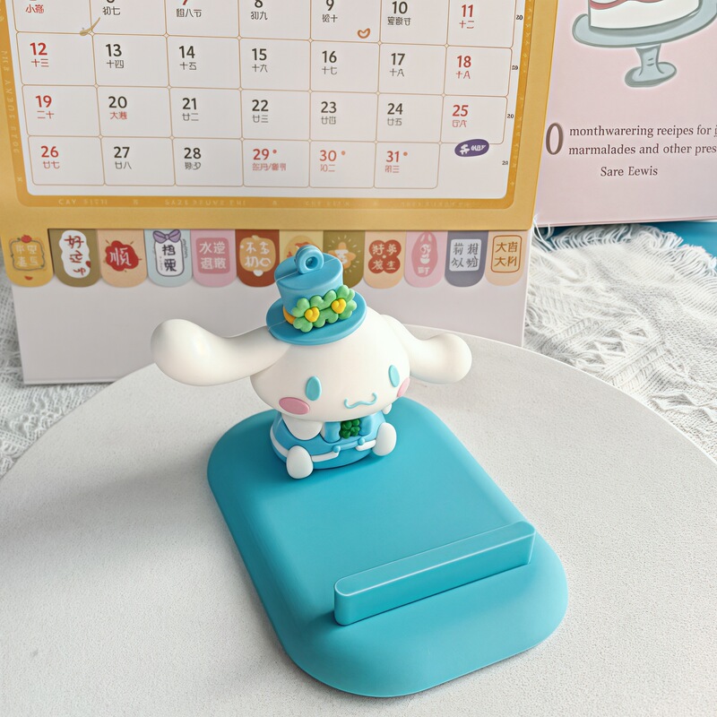 かわいい花の季節のサンリオの怠け者のスタンドのデスクトップの置物のアイデアの子供機のブラインドの箱の越境の小さい贈り物の卸売り|undefined