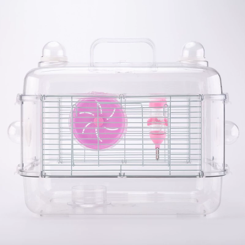 Клетка хомяка прозрачная многослойная хрустальная клетка для домашних животных