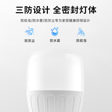 新款led灯泡 高亮塑包铝球泡三代e27螺口家用节能灯LED球泡灯X20