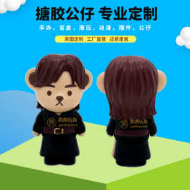 跨境货源日式动漫人物abs搪胶公仔 PVC手办摆件厂家来图来样制作