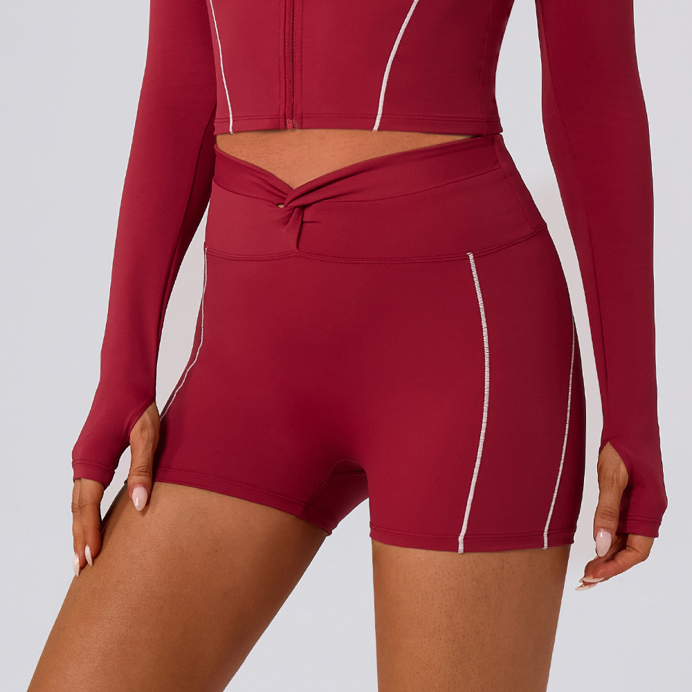 Personalizado desnudo transfronterizo Kink Fitness panty desnudo de mujer panty corredor de yoga