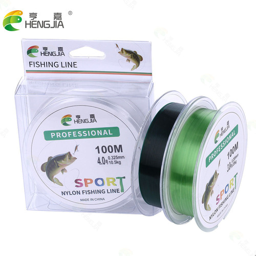 HENGJIA/Hengjia 100-meter fishing line nylon line main line sub-line competitive fishing Luya fishing gear fishing line