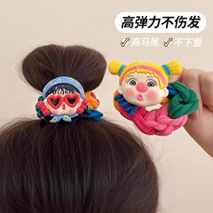 かわいい高弾力太めゴムとヘアゴムの新商品のハイエンド夏の髪飾り