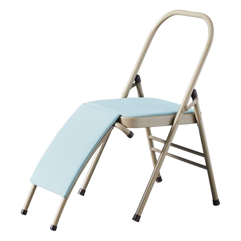 Thickened Yoga Chair Folding Chair Professional Iyengar Folded Chair Auxiliary Chair Tools Supplies Handstand Yoga Stool