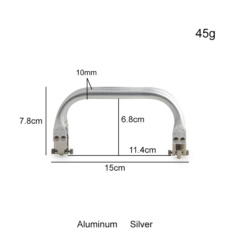 Pinza Boca Metal Profesional — Para DIY Bolsos y Tubos Aluminio