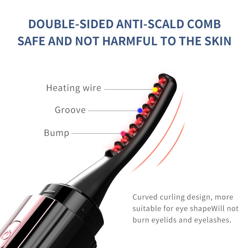 Transfronterizos calientes venta eléctrica de fijación de pestañas de fijación