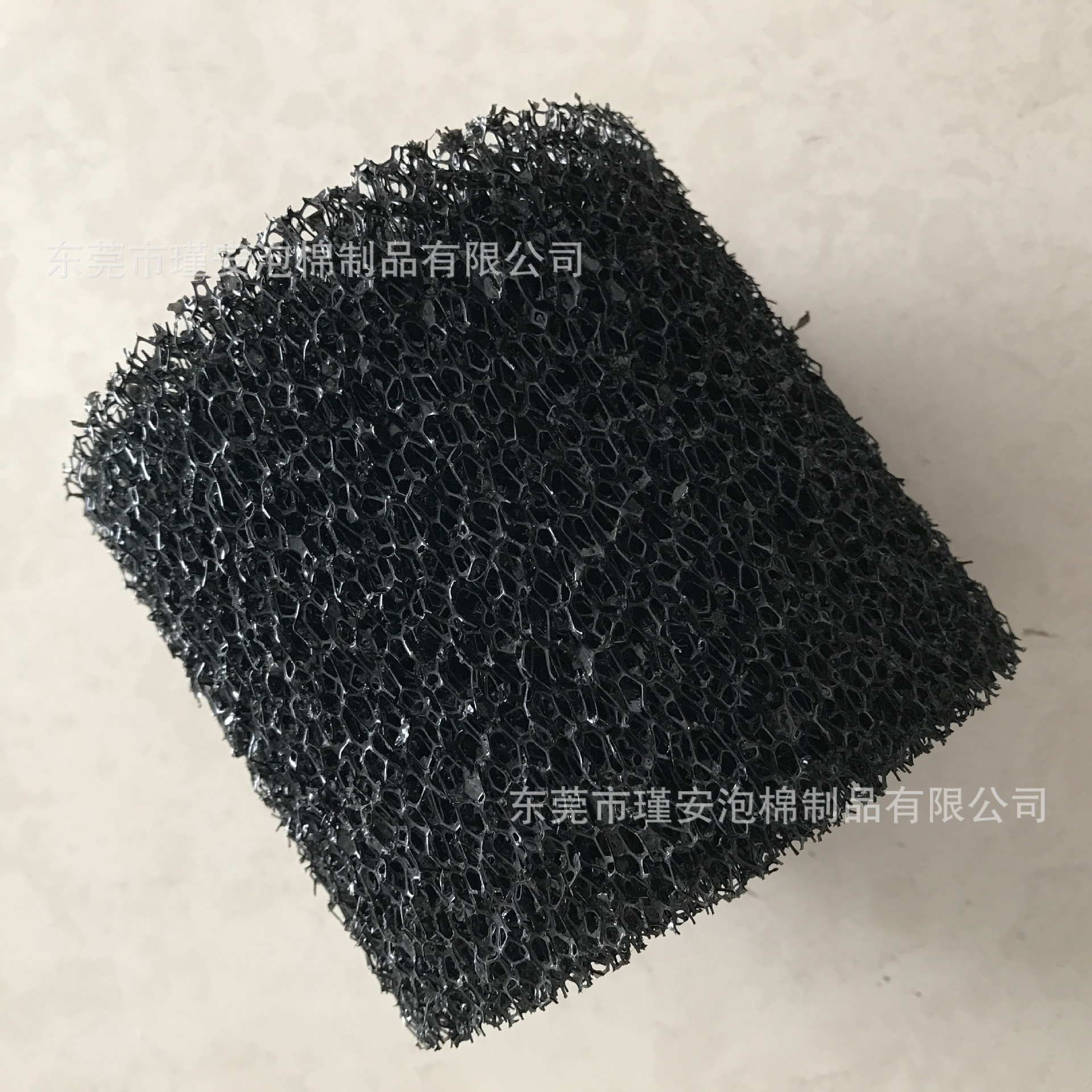厂家生产 鱼缸进水过滤棉护套黑色海绵网滤芯净水空心生化棉管