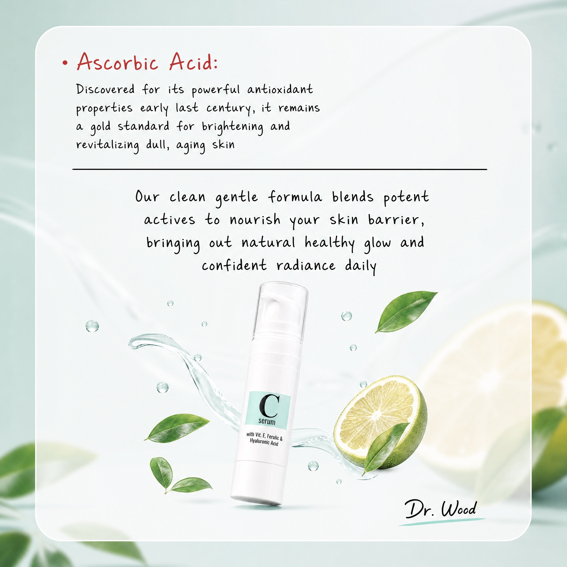 Cross-border TK in-stock Amz new trend Vitamin C Hydrating Essence Daily Skincare Lightweight and fast-absorbing