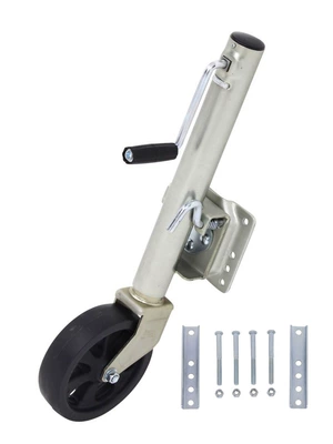 Yacht Trailer, Rv Trailer, 0kg Support Brackets, Guide Wheels, Trailer Accessories, Large Wheels 1500 Lbs (Car jack)