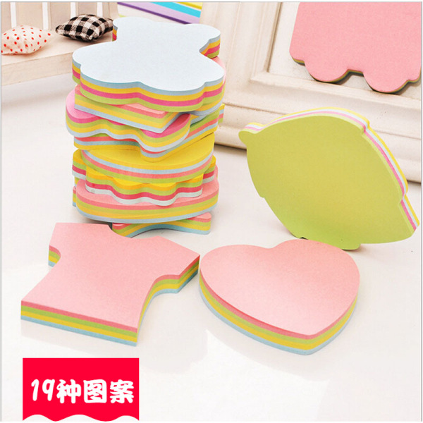 Colorful post-it notes cute cartoon special notes for students using…