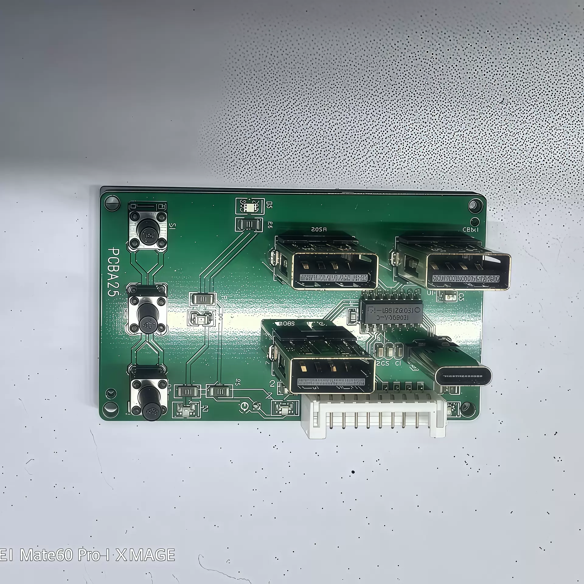 电竟桌面开关USB HUB PCBA板  集成电路 一分四集线器源厂定制