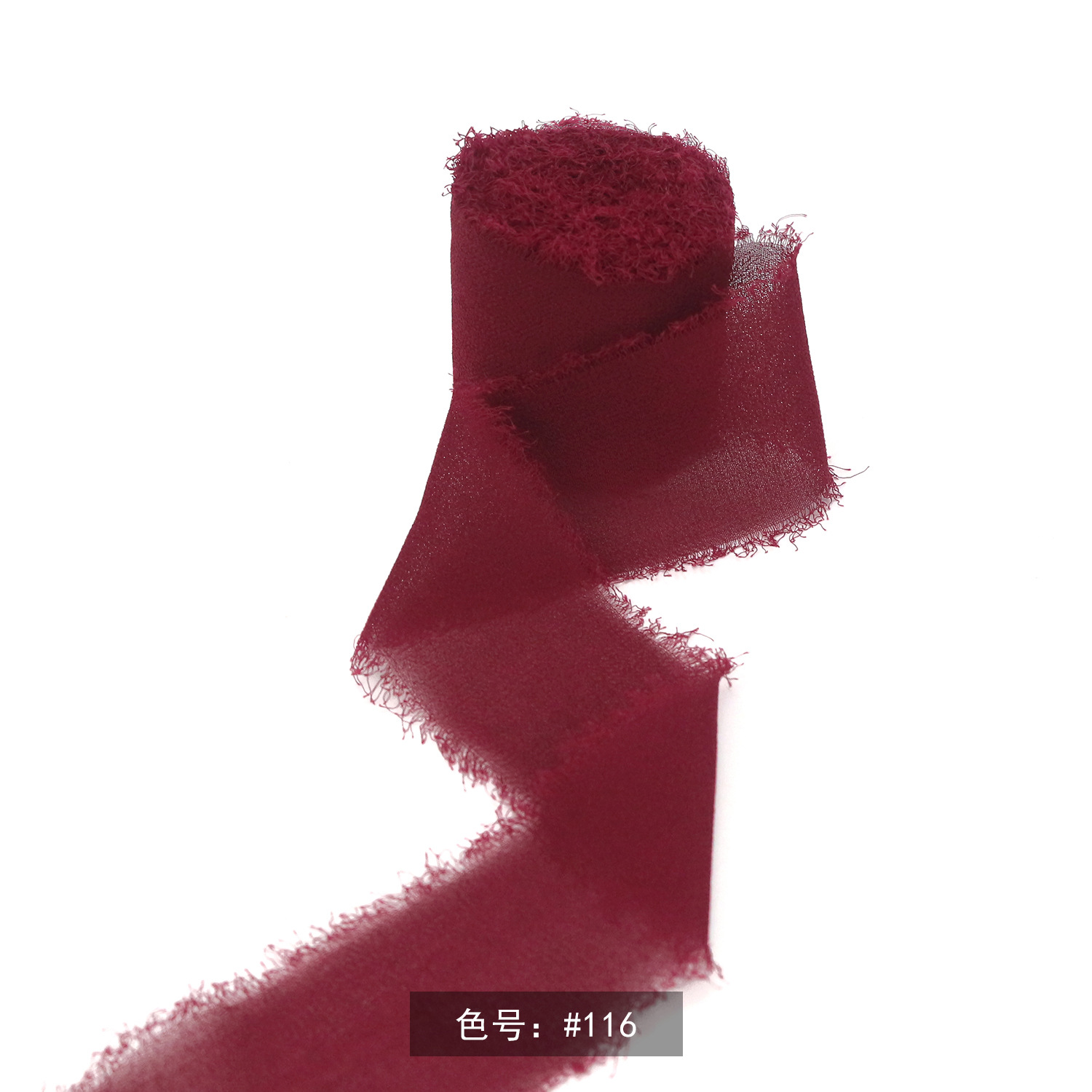 Venta al por mayor de gasa deshilachada cinta deshilachada ramo de la boda encaje de tela hecha a mano perla cinturón de gasa