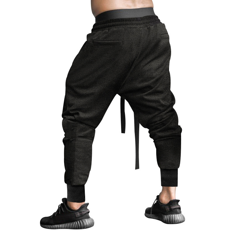 2024 New Versatile Breathable for Men's Leisure Outdoor Sports Loose Haren Pants_mkmklike.com