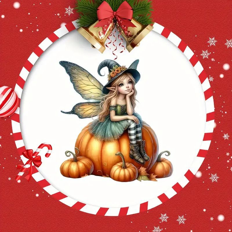 Nuevo cross-border calabaza mariposa hadas fiestas colgante acrílico plano automóvil espejo retrovisor decoración colgante