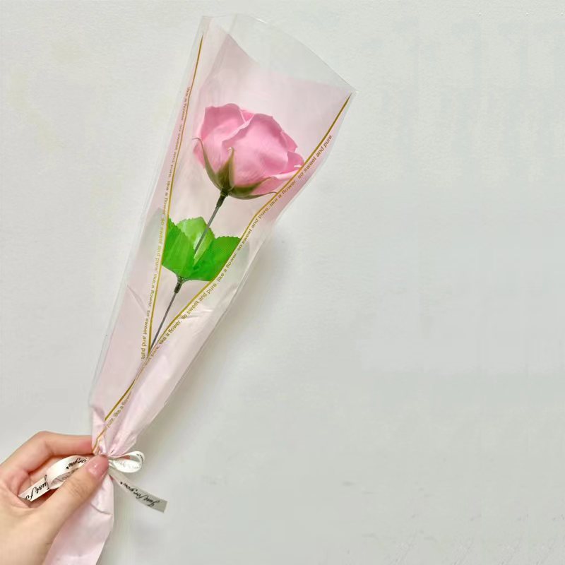 Flor artificial, clavel, ramo único, flor de jabón, venta al por mayor, regalos del día de la madre, promoción de la tienda, promoción de productos transfronterizos