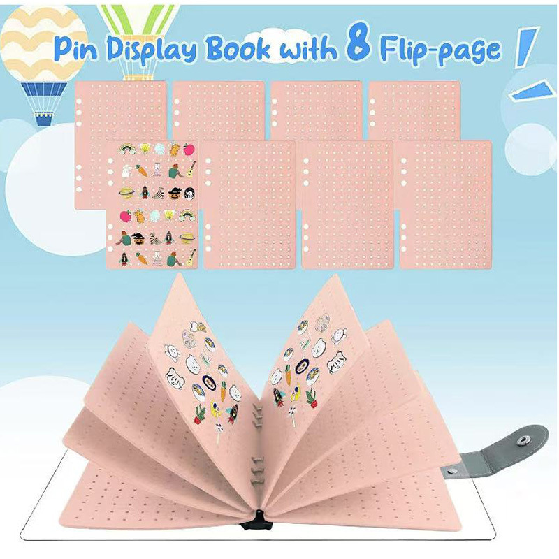 Libro de almacenamiento rosa.