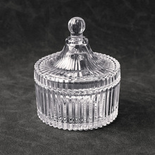 天然水晶净化消磁碗白水晶碎石手链消磁石器皿玻璃碗饰品收纳盒