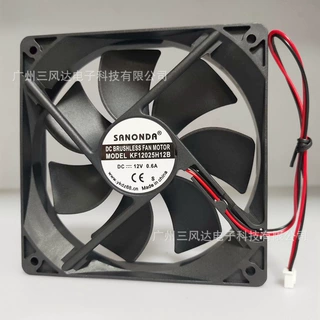 厂家批发12025 12V 0.6A直流静音风机空调负压排风扇机箱散热风扇