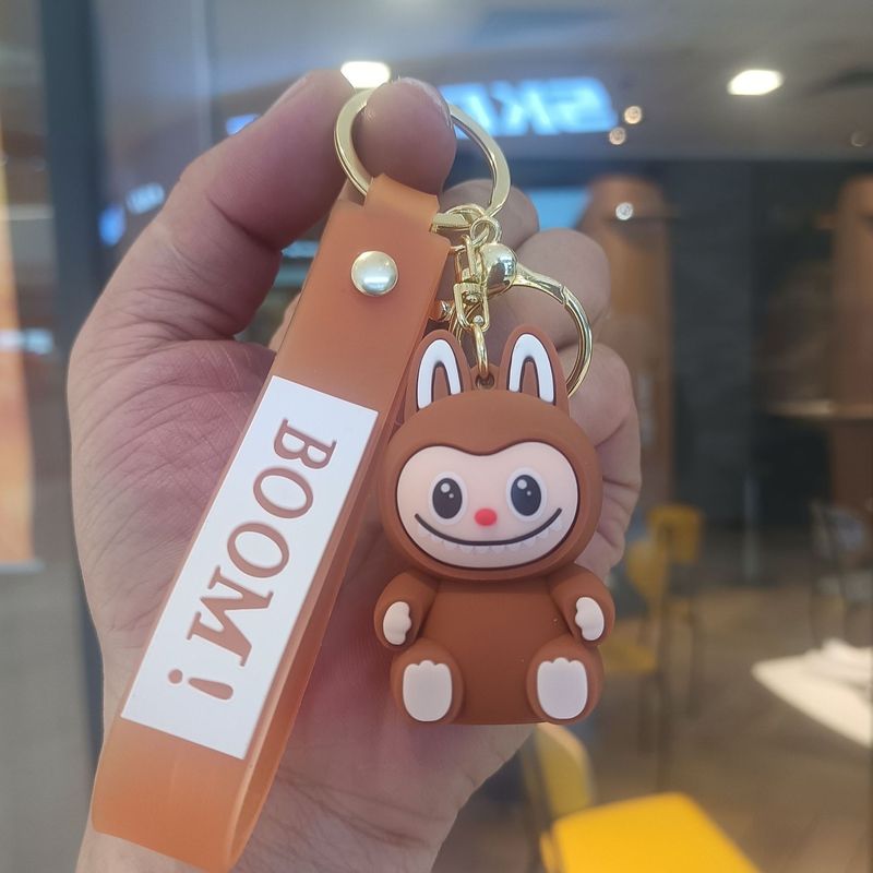 クリエイティブホットスタイルラブブキーホルダー漫画リトルシープペンダントおもちゃベビーグラバーかわいいキーチェーンリング卸売|undefined