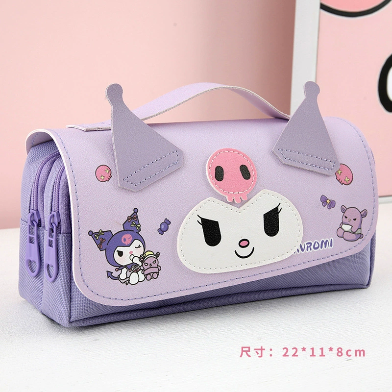 Пенал Sanrio с мультяшным рисунком для начальной школы, универсальный вместительный канцелярский, новая коллекция, антистресс