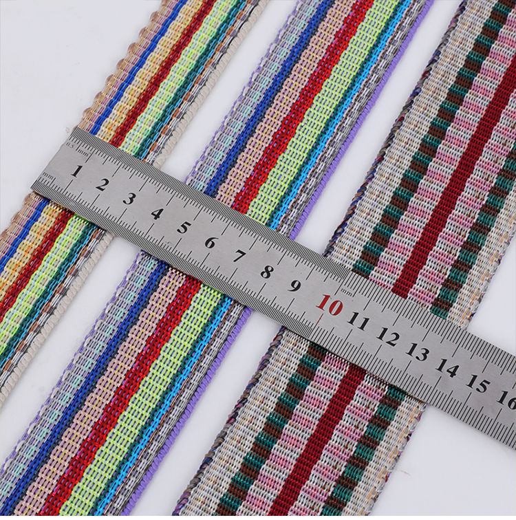 Thickened wear-resistant minivan brake rope flower polyester webbing minivan binding belt flat rope sealing car rope generation wholesale