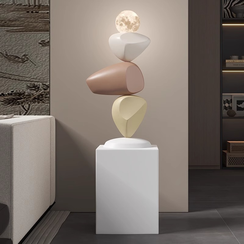 Decoración de piso para el hogar decoración de entrada faro para operar gabinete de televisión regalos de alquiler de viento de Maillard