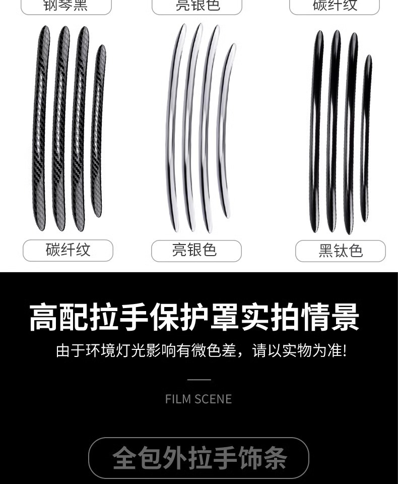 Applicable to BMW 11-17 5 Series 7 Series Modified Door Handle 520 523 F10 F18 Door Handle Decoration