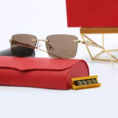Trendy Metal Frame Sunglasses for Women - UV Protection, Outdoor Street Style, Slimming & Casual