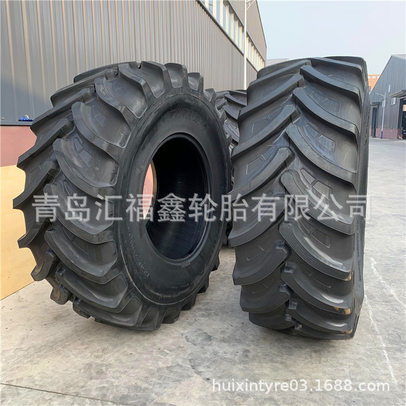 批发子午线轮胎650/75R32青储机青贮机人字花纹