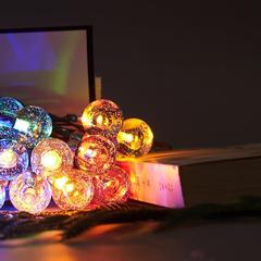 工廠批發太陽能LED燈串小燈串燈室內裝飾露營花束裝飾銅線節日燈