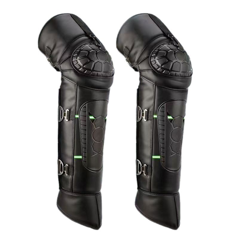 motocicleta eléctrica de invierno gruesa rodilla protector de viento frío para hombres y mujeres para montar calentamiento protector de pierna de cáscara dura