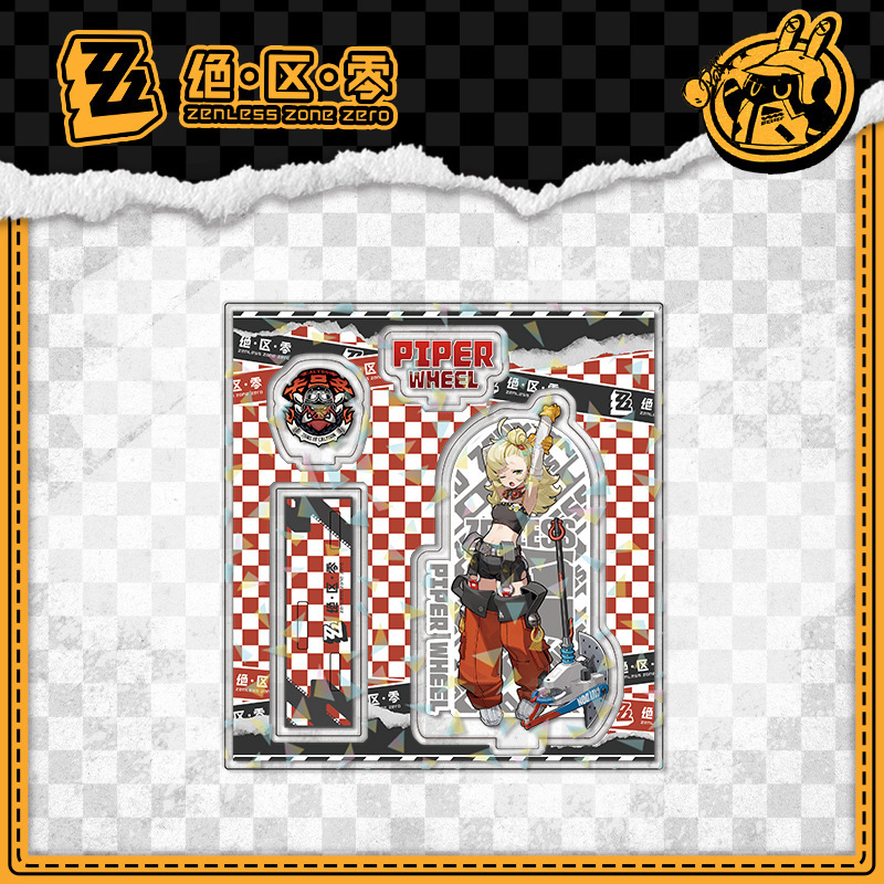 Acrylic stand custom MJ peripheral combination glass laser three-insert stand