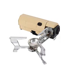 Outdoor cassette stove portable Cass hot pot outdoor barbecue stove household gas gas stove gas stove