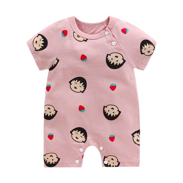 Summer children's cotton thin bodysuit for new born