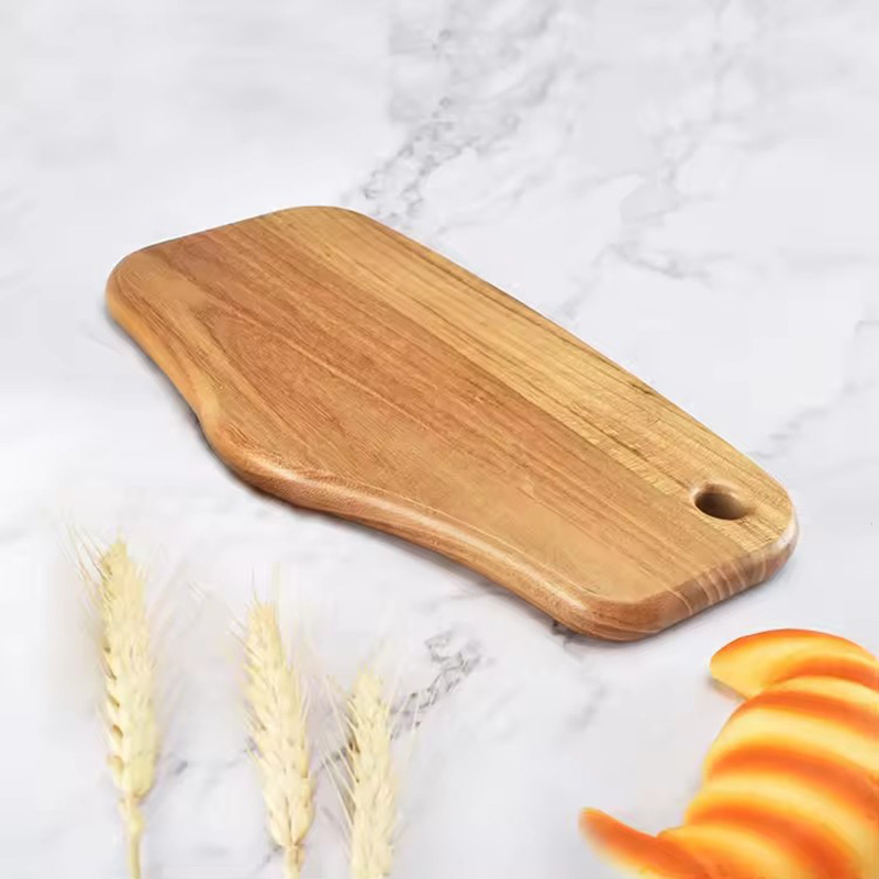 tabla de corte de madera multifuncional tabla de corte de verduras creativa irregular tabla de pizza de pan pan pan de desayuno de hotel casero