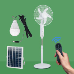 16インチ太陽エネルギー充電ファンクロスボーダー人気多機能屋外ブラシレスモーター床置きファンsolar fan