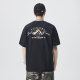 Cool Anti-bacterial Short-sleeved Men's Summer 2025 New American Style Retro Trendy T-shirt Men's Casual Loose Top Men's Wear