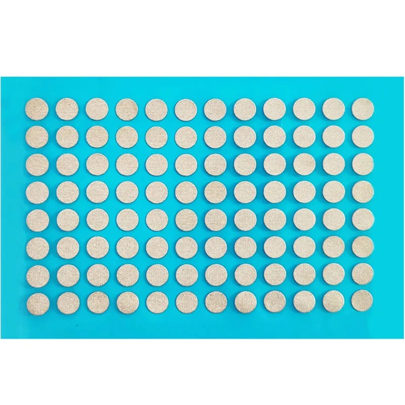 圆形导电胶电子按键导电布导电海绵导电橡胶布遥控器电子琴键