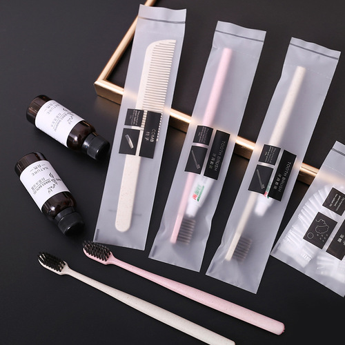 Manufacturer wholesale hotel disposable toothbrush set hotel toothbrush disposable toothbrush toothpaste soft bristles customized