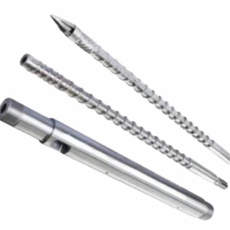 注塑机螺杆 料筒注塑机配件机筒螺杆PP，尼龙加高玻纤机筒螺杆等