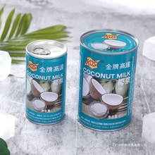 金牌高达椰浆罐装浓缩椰奶椰汁水果捞配料椰浆烘焙面包酱摆摊商用