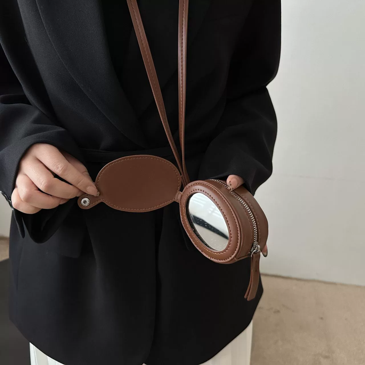 MINI Premium Sension Girl милый кошелек для нишевого дизайна сумка через плечо Корейская модная помада косметическая сумка