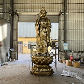 景观雕塑;佛像/神像;铜雕工艺品