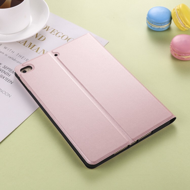Applicable ipad10.2 book-style protective case mini6 shell air4 solid color pro11 smart mini 235 two fold T