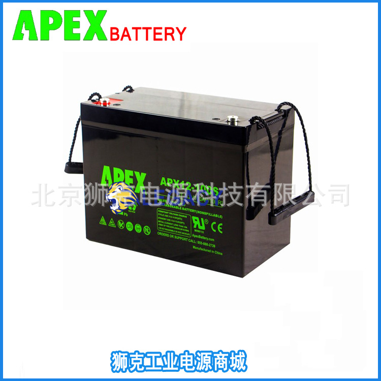 APEX蓄电池APX12-100S/APX12-120S机房直流屏应急电源电池