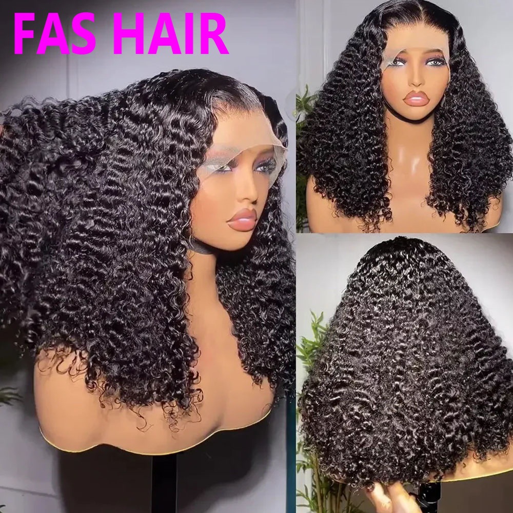 Cabello humano vietnamita cabello real birmano rizado 13x4SDD peluca cubierta África