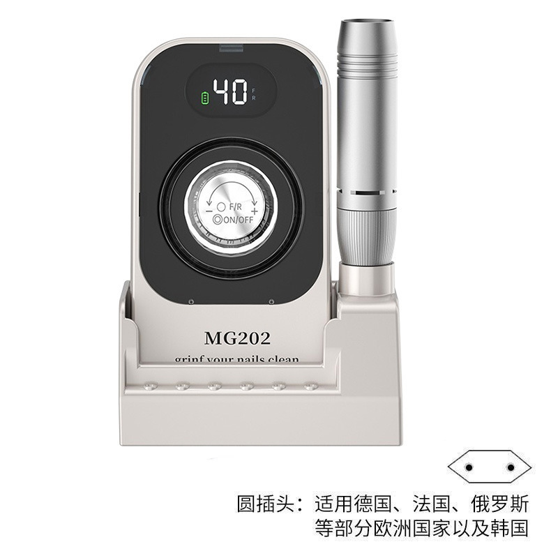Botón de botón de pulido de uñas portátil, pulido de escritorio, herramienta de pulido de uñas, pulidora de uñas, eliminación profesional de uñas